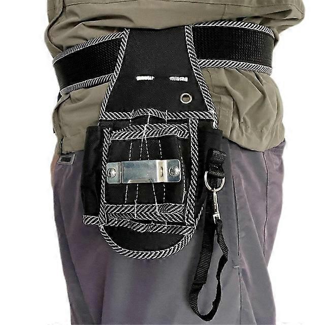 9 In 1 Nylon Fabric Tool Tool Bags Belt Screwdriver Utility Kit Holder Tool Bag Pocket Pouch Bag Electrician Waist Pocket Pouch Bag