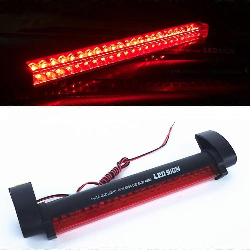 12V Red LED Car SUV Truck Rear Third Brake Parking Light Bar Center Tailgate High Mount Fog Stop Warning Lamp Source Assembly