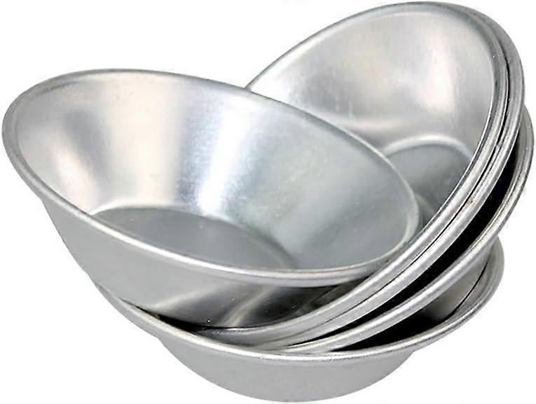 Thicker Cake Cup Egg Tart Pudding Mould DIY Tools 10 Pieces