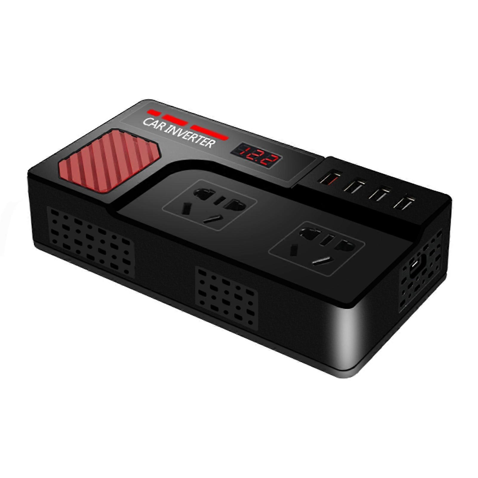 Power Converter High-power Low Power Consumption QC 3.0/PD 12V/24V to 220V Car Inverter Charger for Vehicle