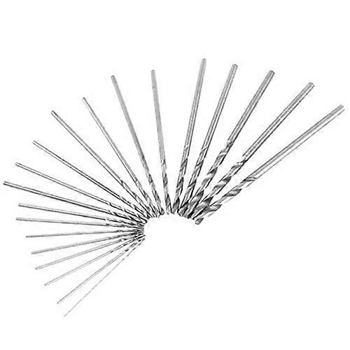 20 Pcs Mini HSS High Speed Steel Twist Drill Bit Set Tool Craft With Case QinHai