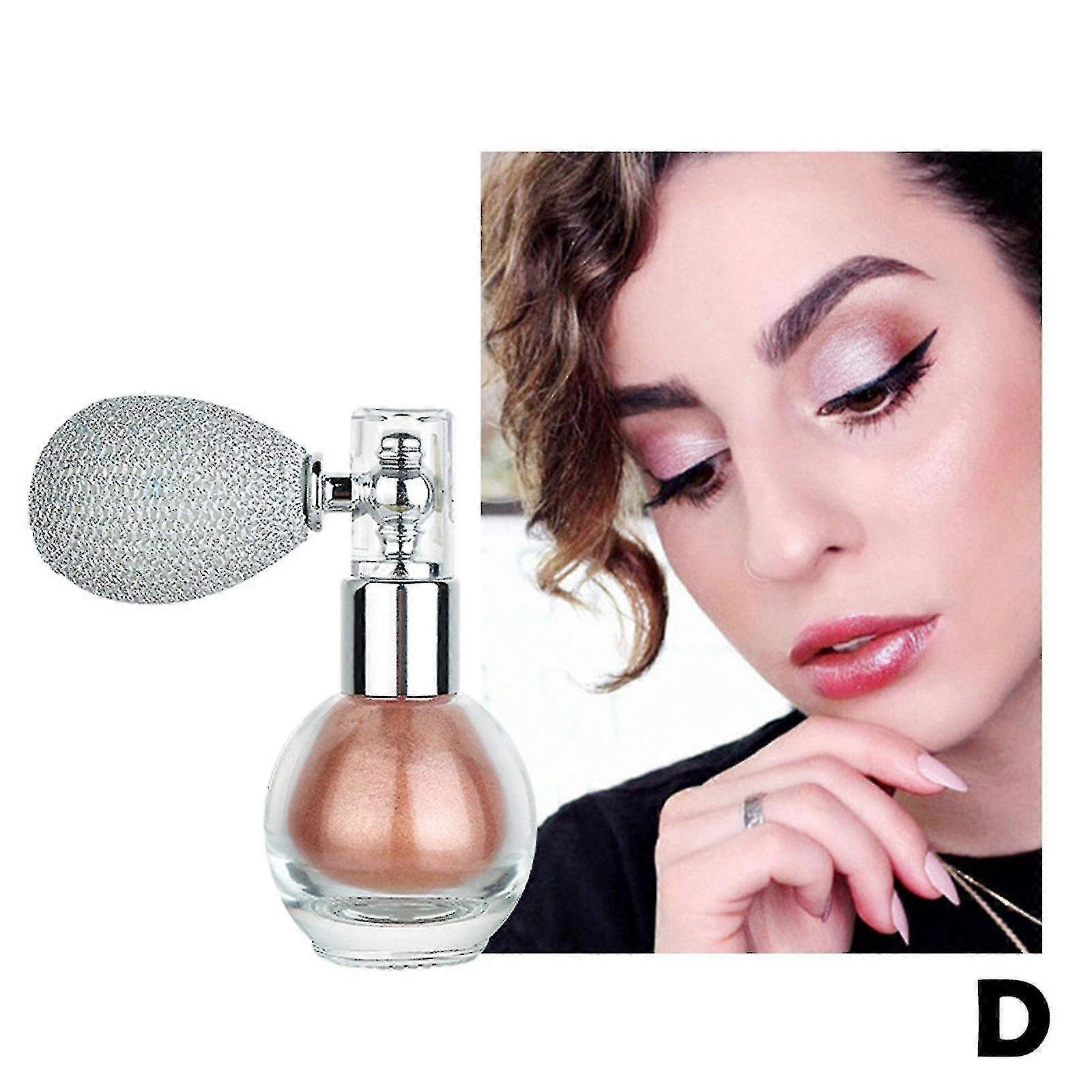 Zvýrazňovač Práškový sprej Vysoký lesk Trblietky Práškový sprej Sypký práškový sprej Make-up na tvár Telo Zvýraznite textúru