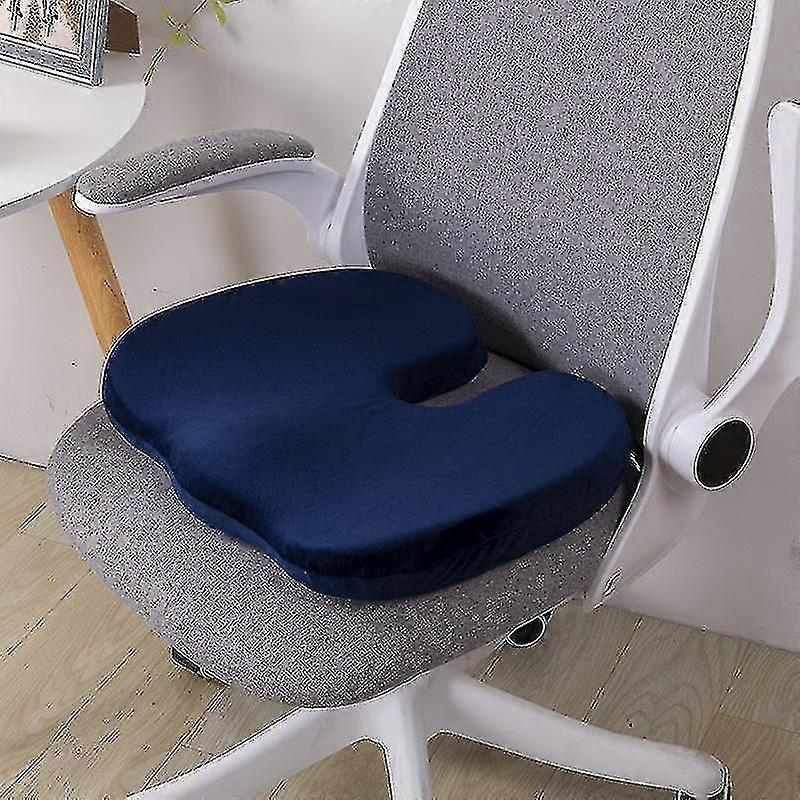 Memory Foam Cushion Office Chair Hemorrhoid Plush Butt Thickened Decorative Cushions For Sofa Pillows