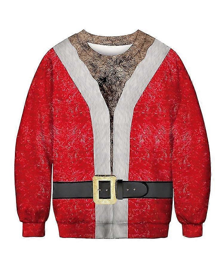 Çirkin Noel Kazak Kazak Kazak Üstleri 2020 Erkek Kadın Crewneck Uzun Kollu Kapüşonlu Üstler Spoof 3d Baskı Giysiler