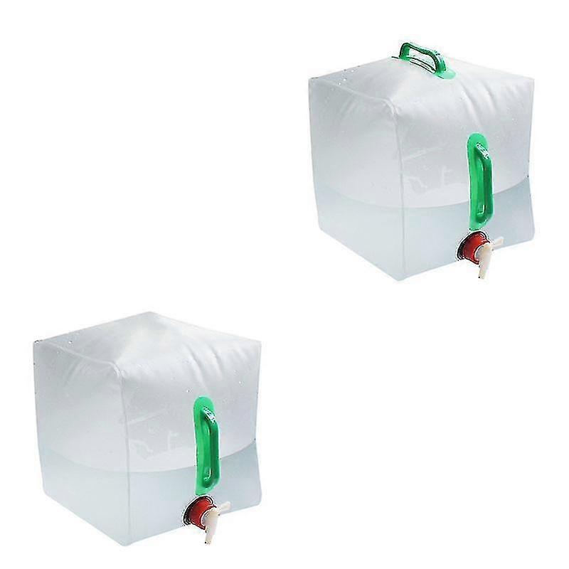 20l Outdoor Collapsible Water Storage Cube Foldable Water Portable Container Bag