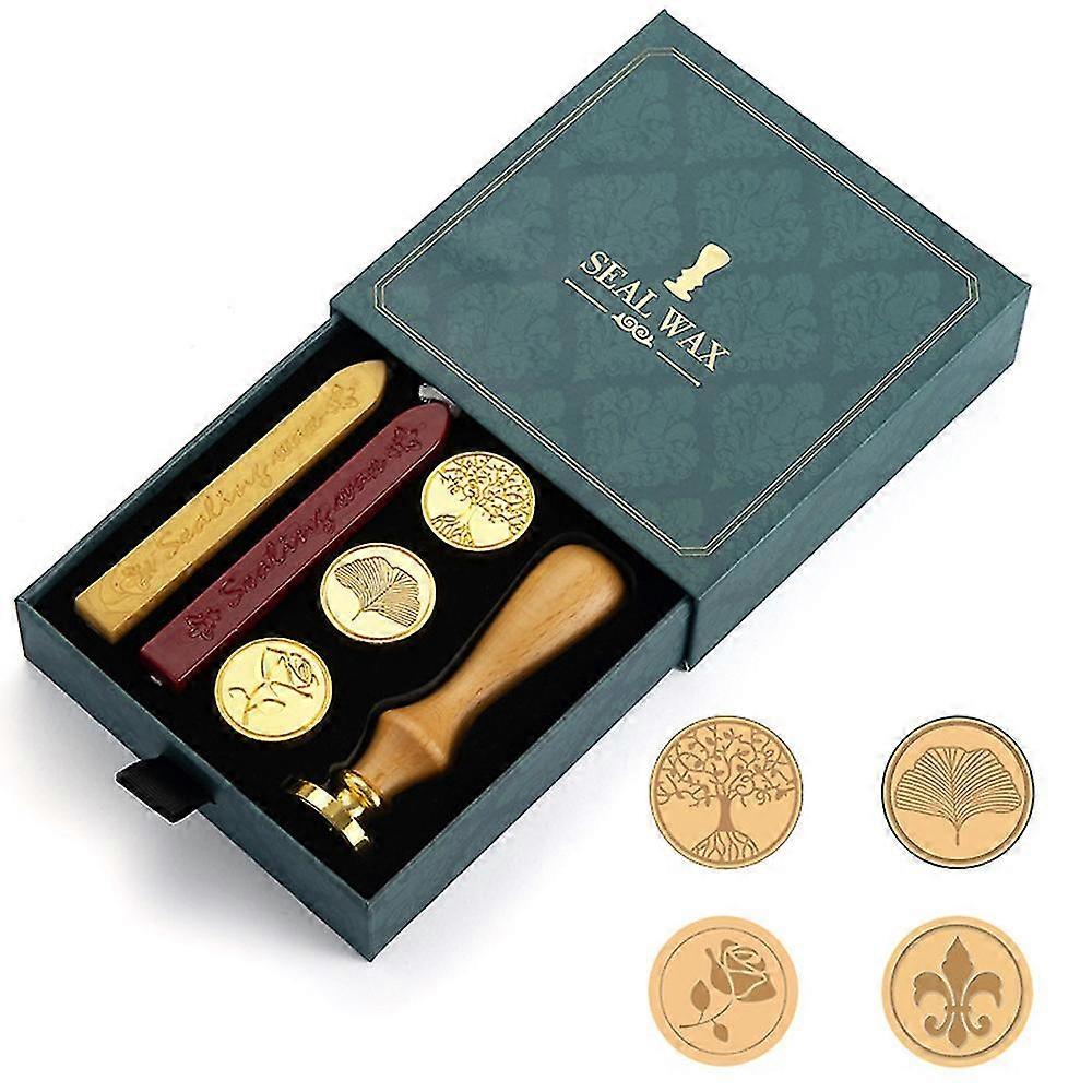 Wax Stamp Kit, Include Wax Stamp With Hilt, For , Posts, Invitats