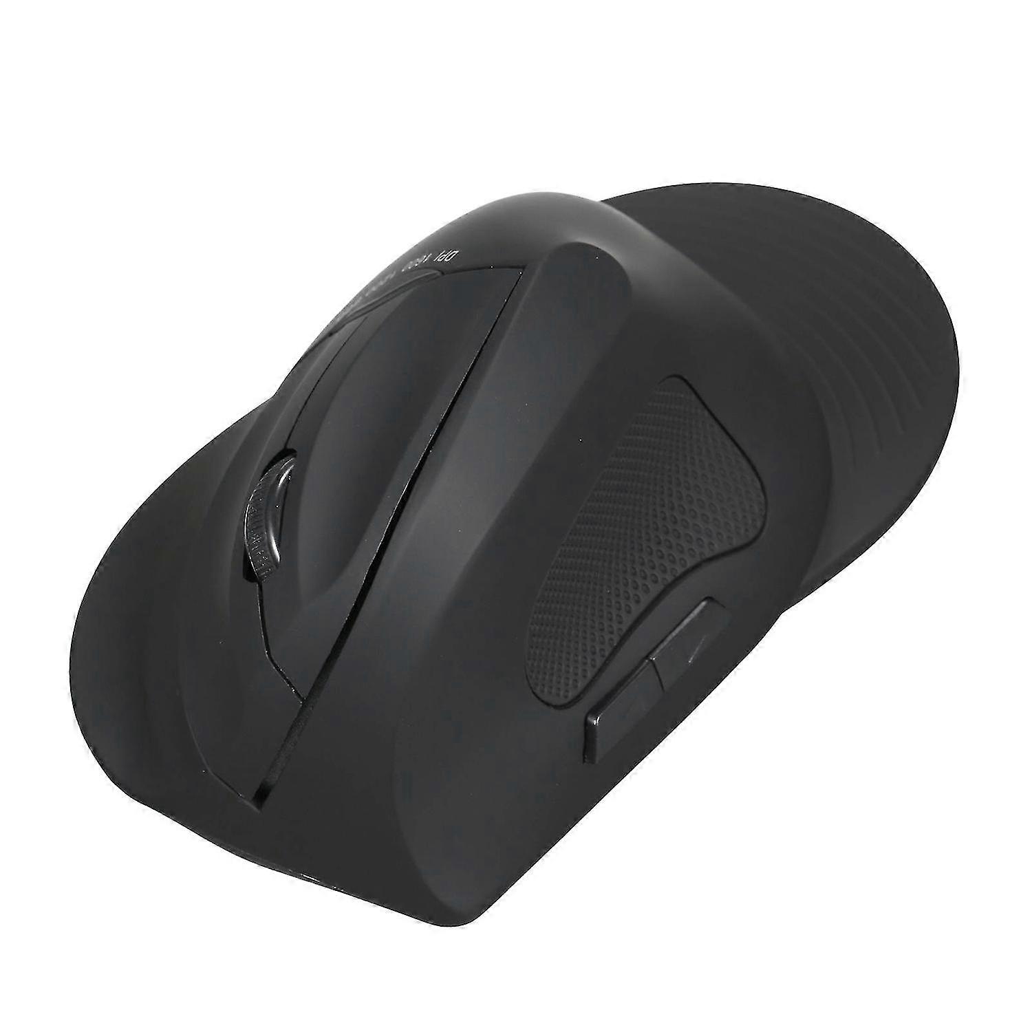 2.4G Wireless Optical Mouse Vertical Mouse 6 Keys Ergonomic Office Mice with 3-gear Adjustable DPI f