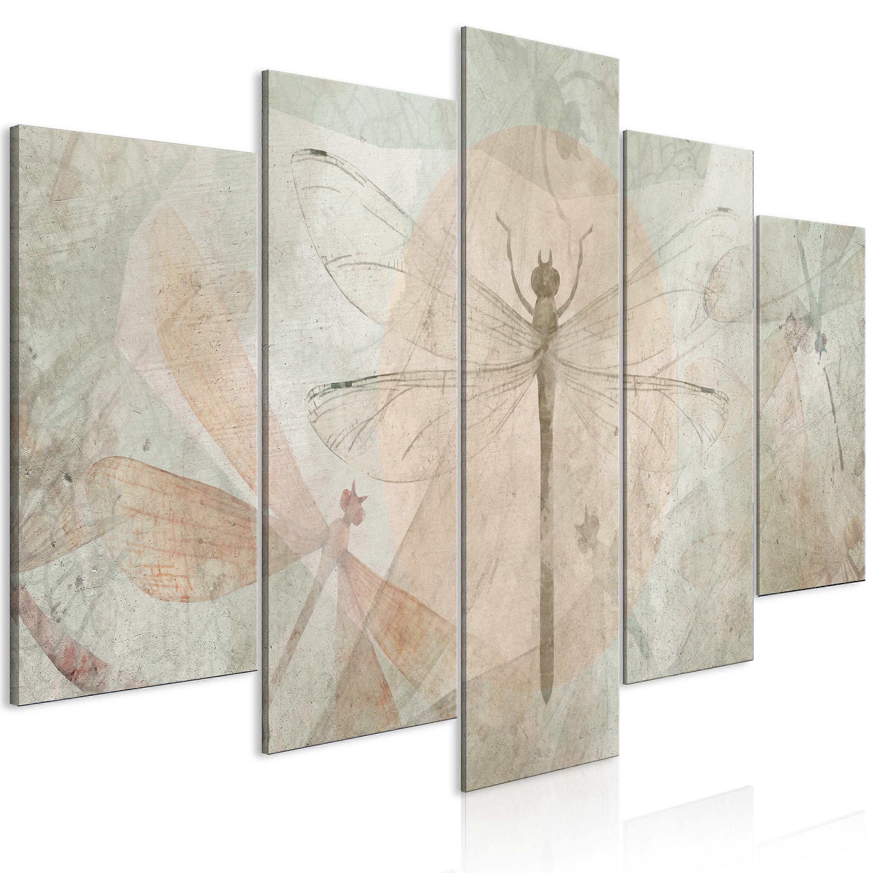 Impression sur toile - Lourd (5 parties) de large