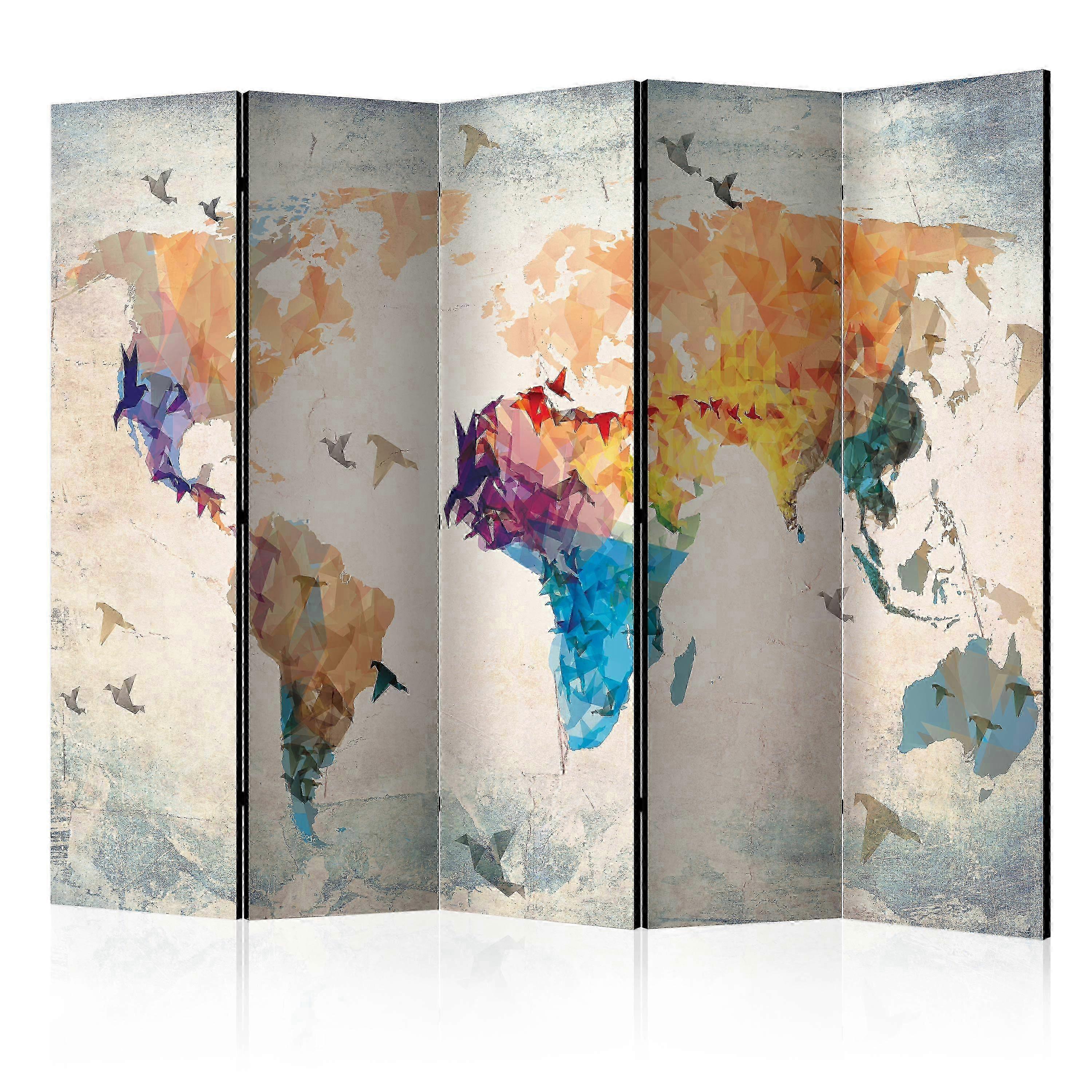 Room Divider - Paper birds II