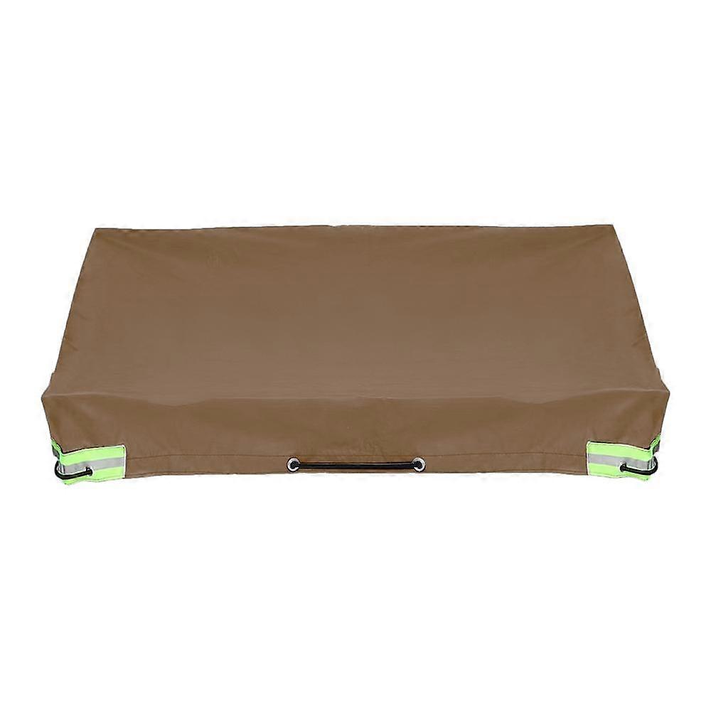 Trailer cover camping cover for travel trailer flat tarpaulin uv protection waterproof trailer rv cover for other vehicle and