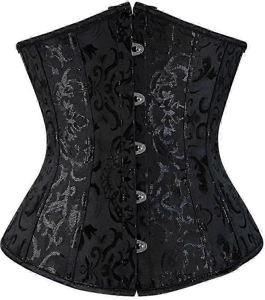 Dames Underbust Korset Taille Trainer Vetersluiting Gebaled