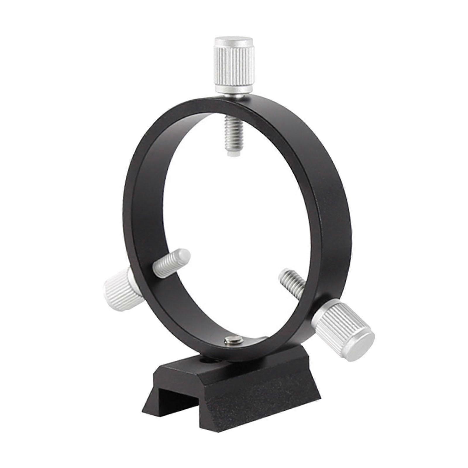 Telescope Guide Scope Ring Kit Adjustable with Base 68mm Telescope Tube Ring