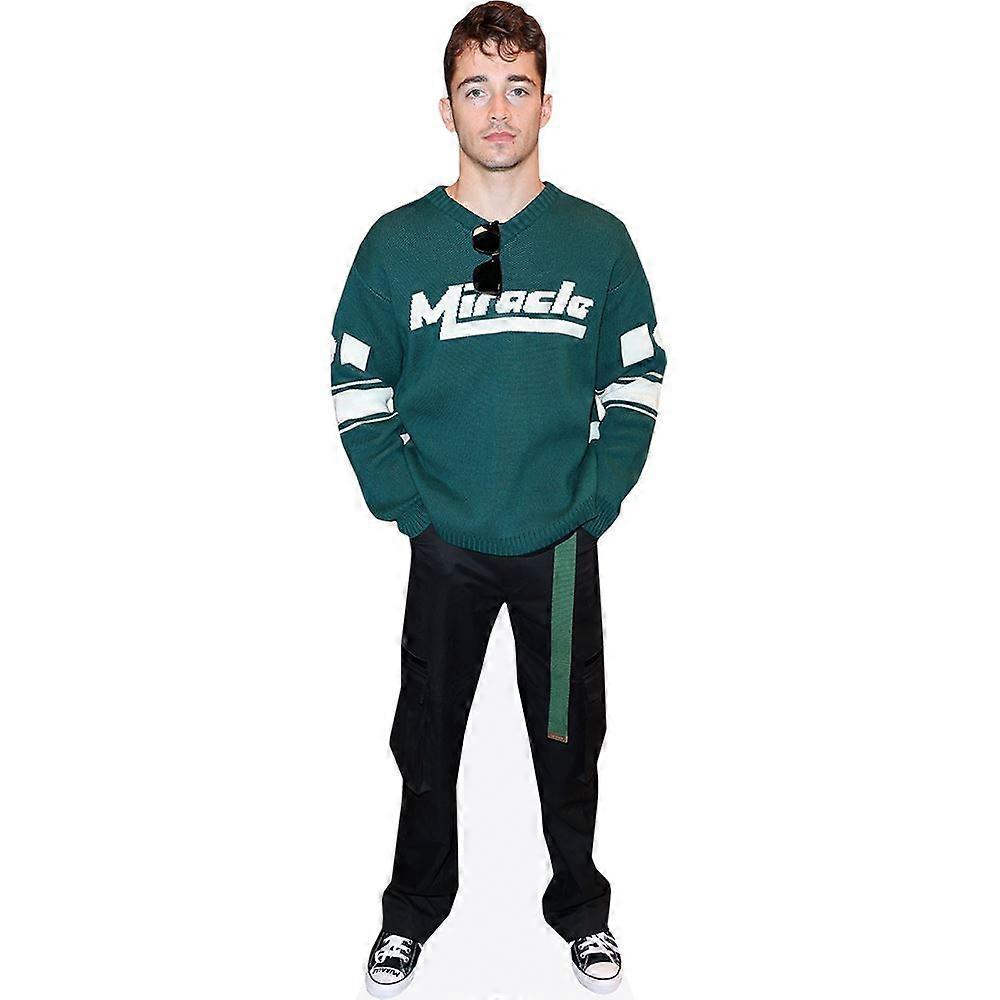 Charles Leclerc (Jumper) Cardboard Cutout (lifesize OR mini size). Standee. Stand Up.