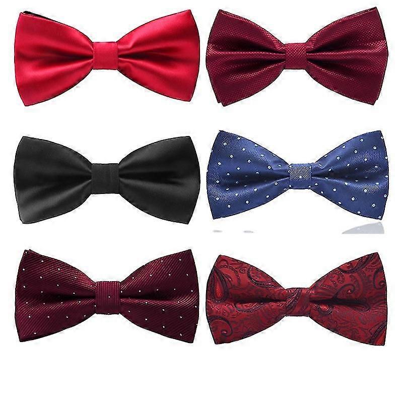 Men's Pre-tied  Ties Formal Tuxedo Adjustable Length Satin tie For Wedding,6673
