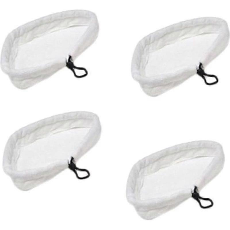 Set of 4 Microfiber Mops for H2O Mop Steam Mop - FABLCREW