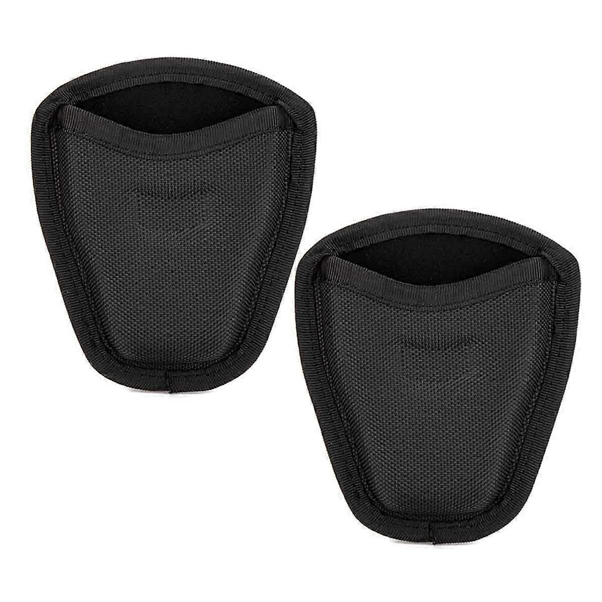 手铐盒，开口手铐持有人枪套，尼龙袖口袋用于值班腰带警察执法安全官配件适合标准Chai