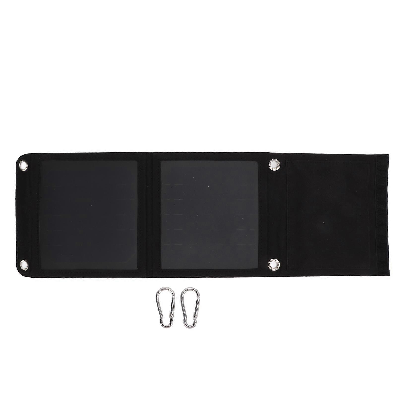 Portable Solar Panel 12W High Conversion Efficiency Foldable Good Flexibility Outdoor Solar Cell Panel