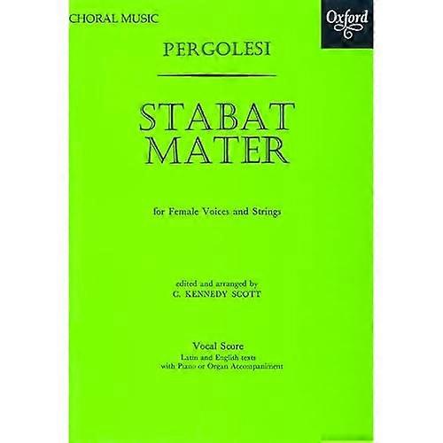 Stabat Mater: Vocal score