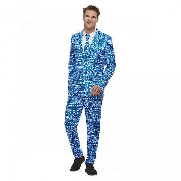 Smiffys Mens Wrapping Paper Costume Suit