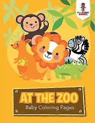 At the Zoo  Baby Coloring Pages