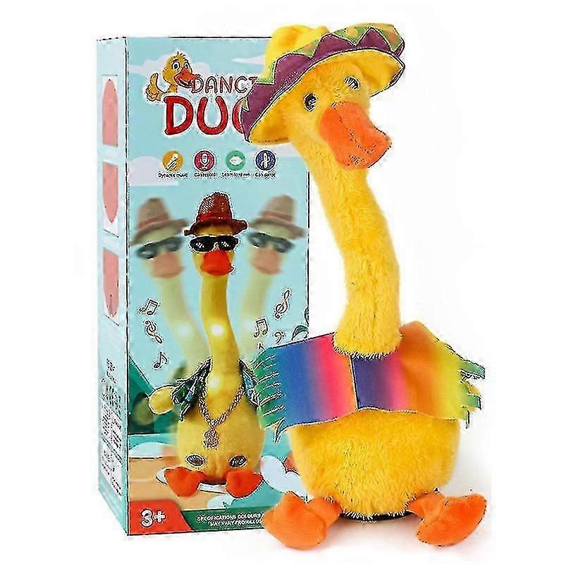 2022 New Toys,dancing Duck, Talking Toy,repeats You Say Duck(upgraded Usb Charging) 5