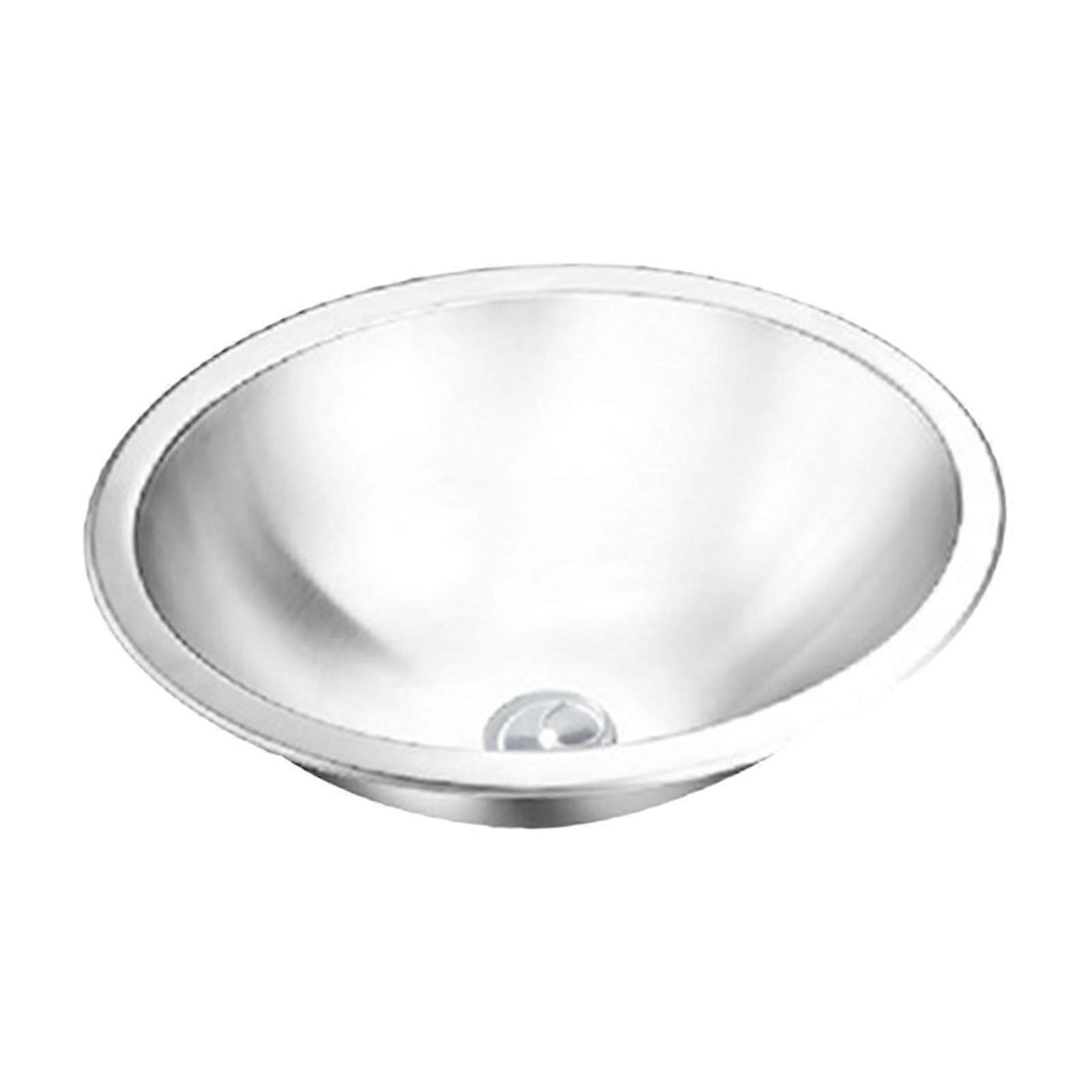 Badeværelse Vask Ø Tæller Vask Rustfrit Stål Vask Rustfri Undermontering
