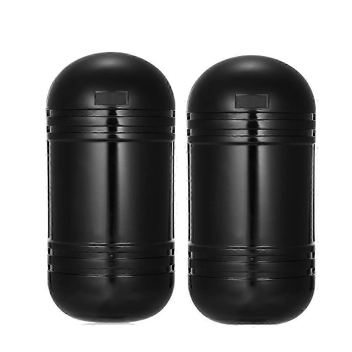 Wired Dual Beam Photoelectric Infrared Sensor Barrier Detector 100M Alarm Tamper Alarm suitable for Park Bur