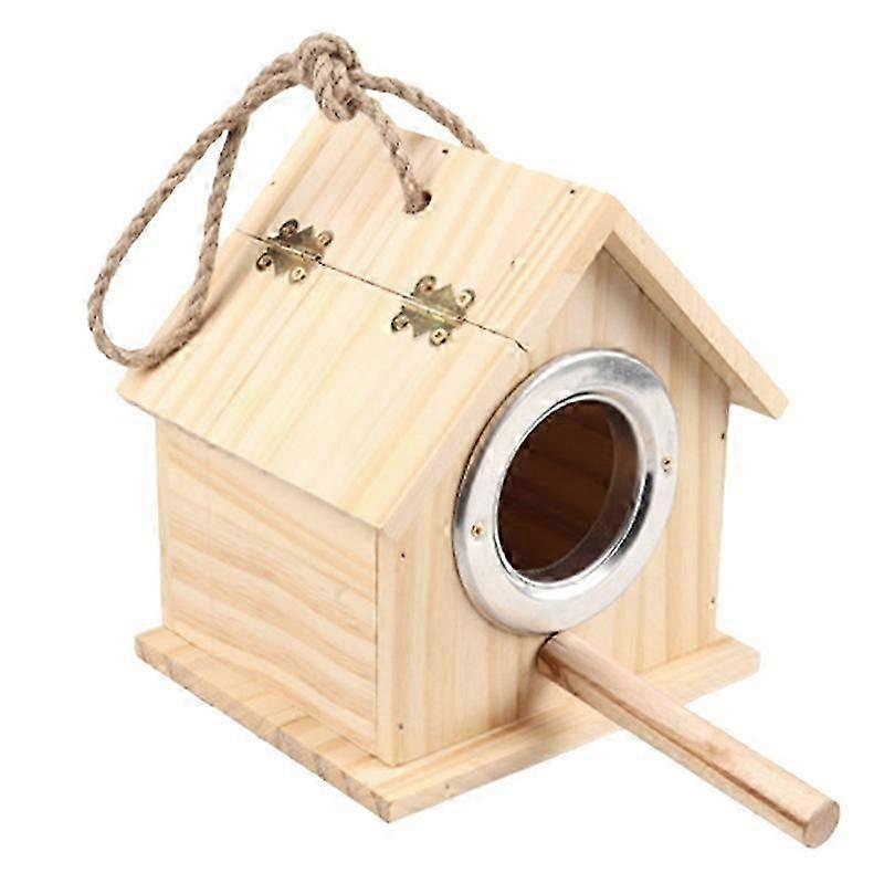 Parakeet Nest Box Bedding Bird Nesting House For Cage Parrot Breeding Box