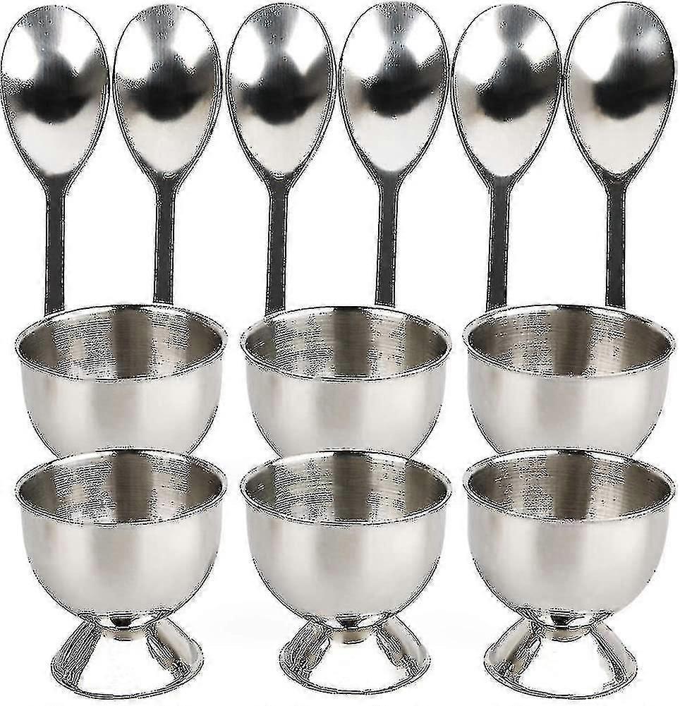 Stainless Steel Egg Cooker Set for Soft-boiled Eggs