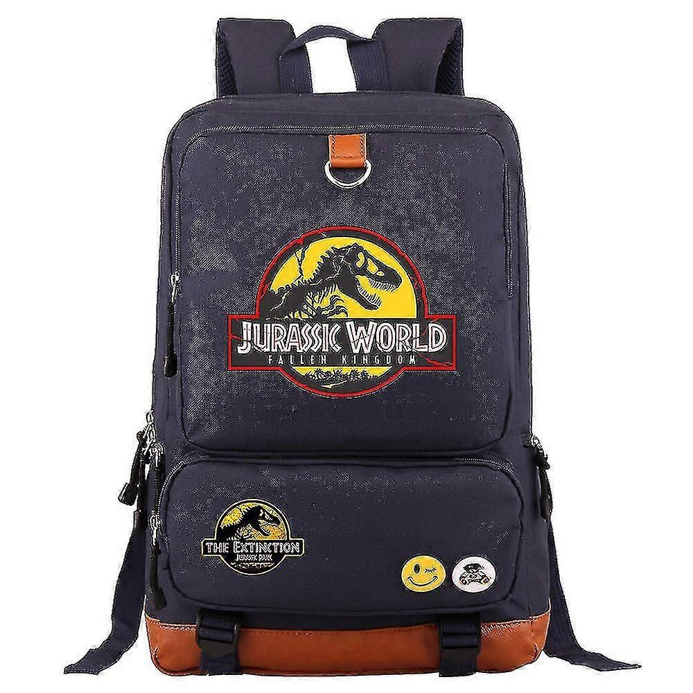 Σακίδιο πλάτης Jurassic World Park - Πολυλειτουργικό σακίδιο πλάτης για ταξίδια, σχολείο και φορητό υπολογιστή - Ανθεκτική τσάντα ώμου με το σχέδιο χαρακτήρων