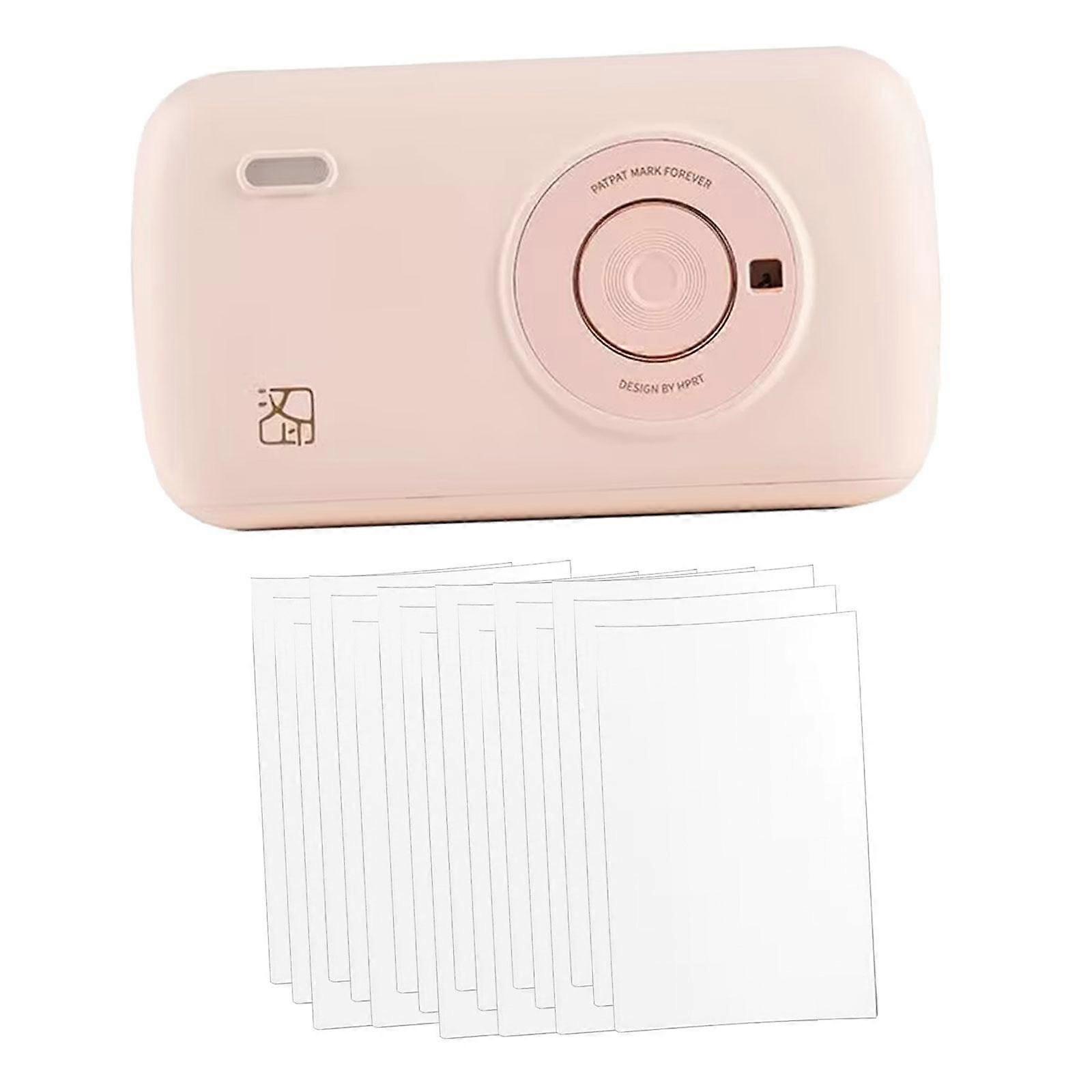 Photo Printer Pocket Printer Mini Instant Color Printer for Photo Notes Memo 20 sheets