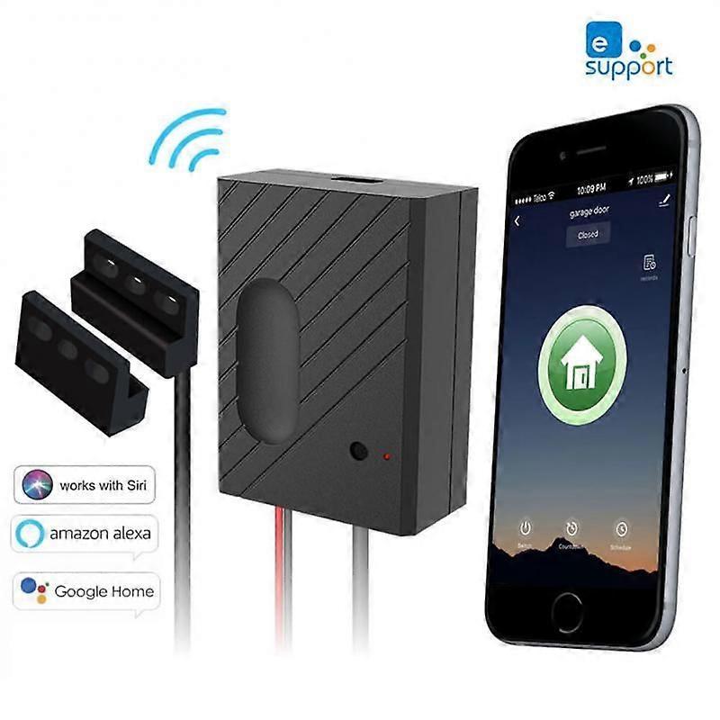 Tuya Smart WiFi Garagentor-Sensoröffner-Controller funktioniert mit Alexa Google Home / Tuya