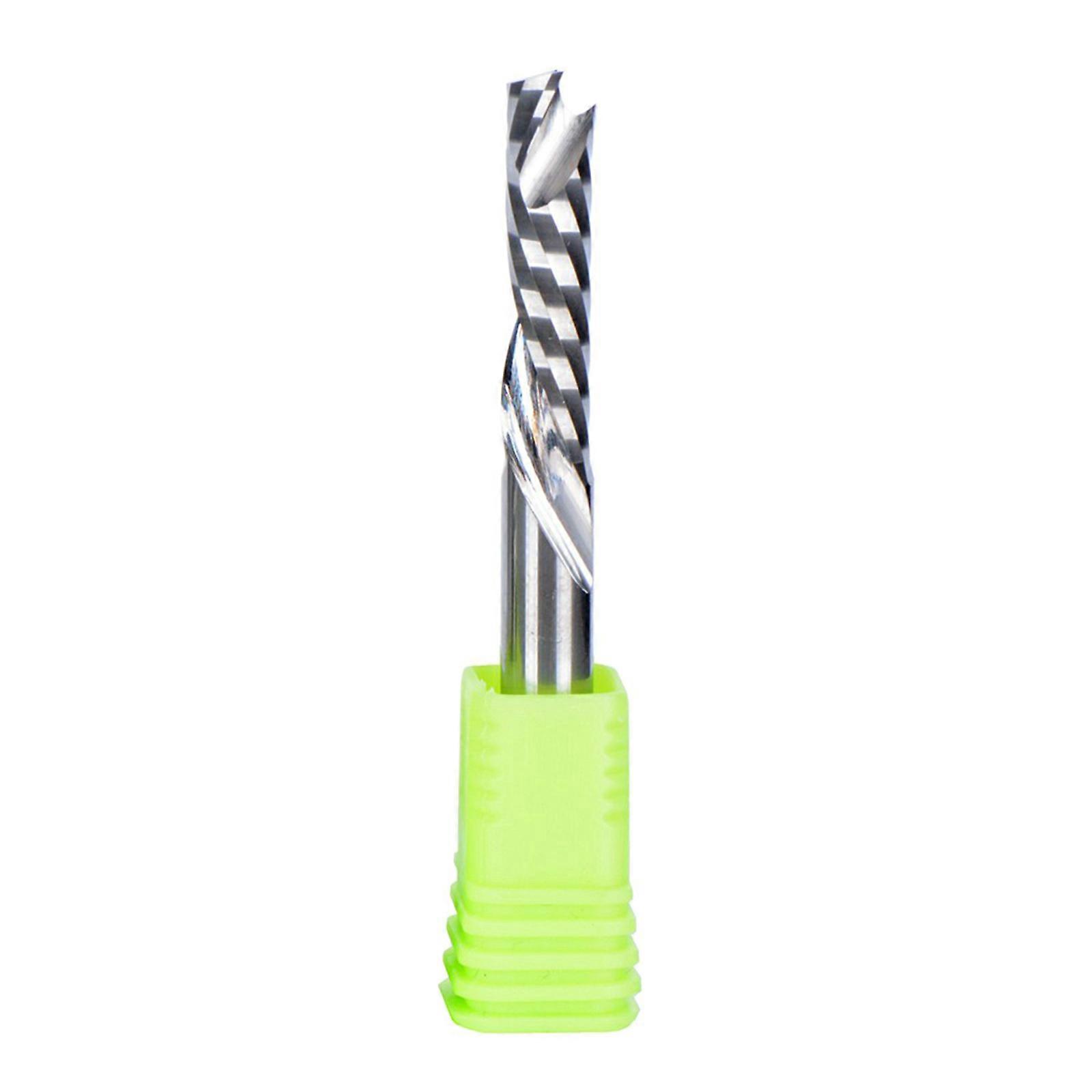 Solid Spiral Steel Mill Cutters for CNC Router,Compression Wood End Mill High-Speed Cutters Continuous Cutting Tool