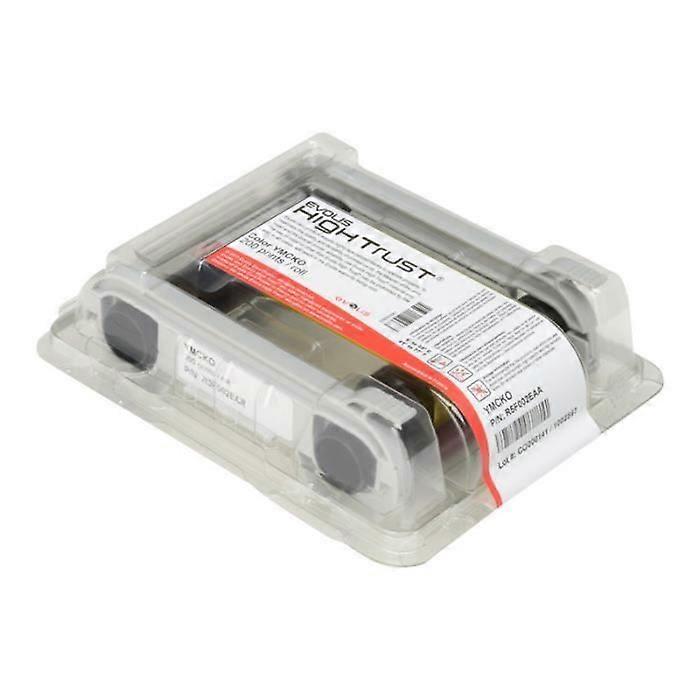 Evolis High Trust YMCKO color printing ribbon for Primacy and Zenius