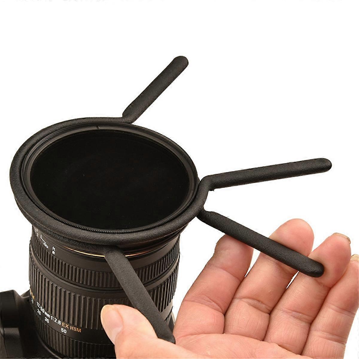 2PCS Filter Wrench Rubberized Steel Camera Lens Filter Multifunctional Practical Wrench Set