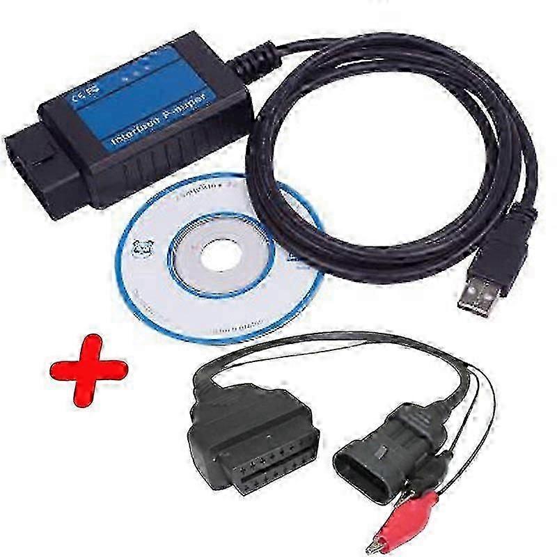 Professional For Fiat Scanner Obd/ Obd2 For Fiat F-super Interface Usb Scan Tool For Fiat/alfa Romeo