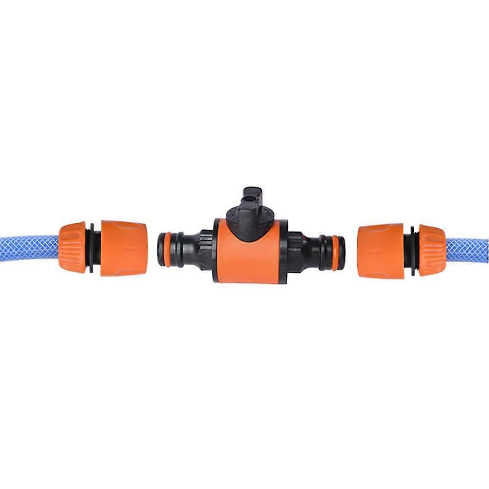Chapin 6-9481 - Raccordo A 1 Via Per Tubo Da Giardino Con Prolunga Anti-piegamento, Controllo Flusso A Leva, Filettatura Metallo - 4