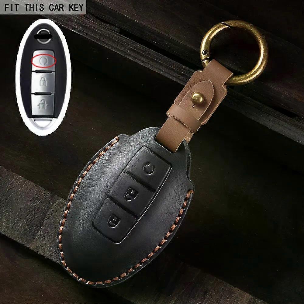 日産ジュークリーフマイクラk12ノートパトロールキャシュカイj11 j10ティーダバーサxトレイルxトレイルt32インフィンイティに対応した車のキーカバーケース