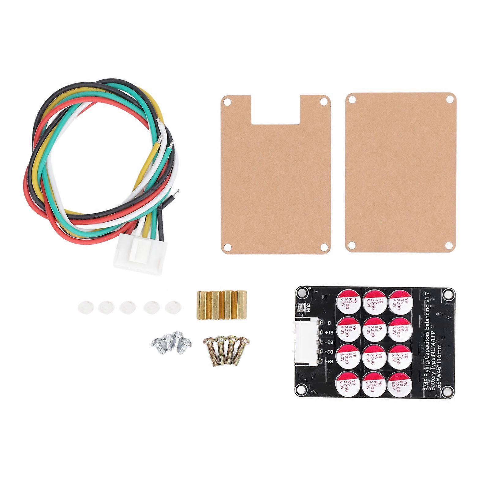 4S Lithium Battery nce Board with Acrylic Shell High Accuracy Cell Active Equalizer 1.8‑4.5V