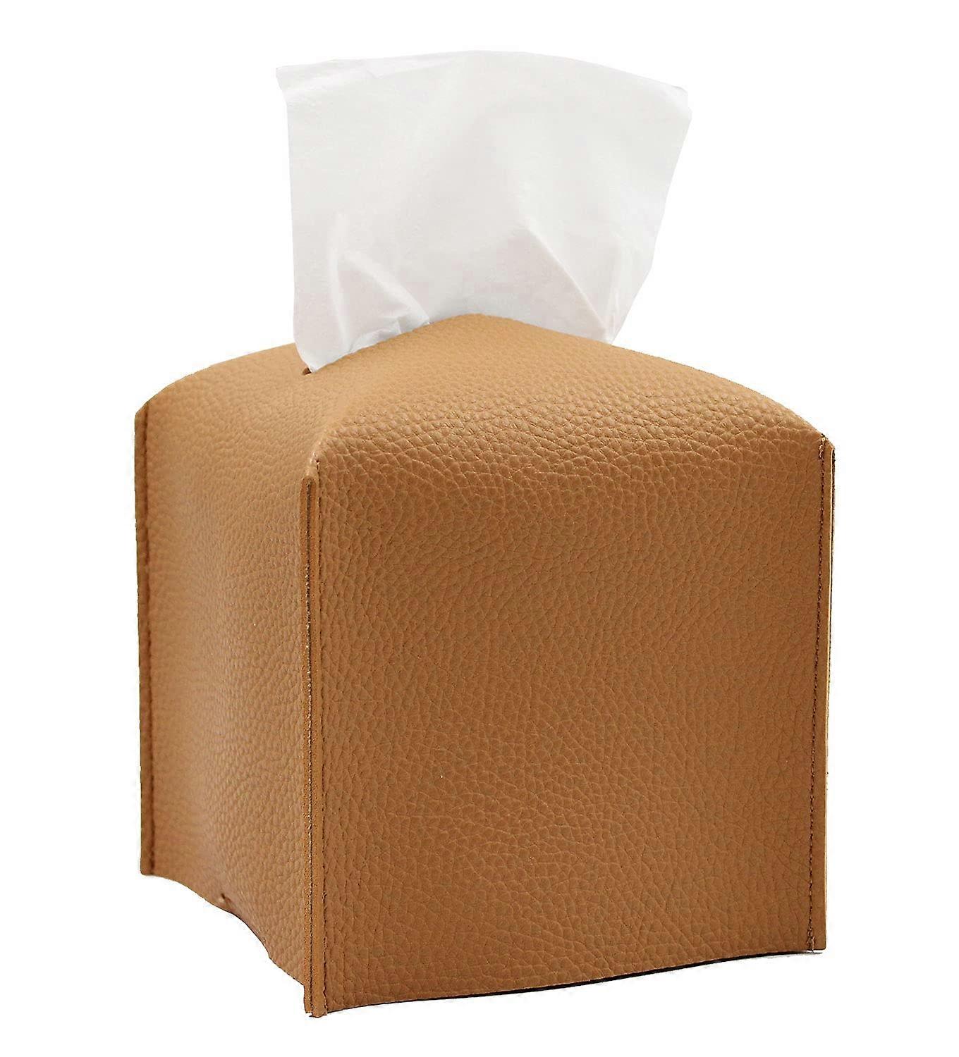 5X5X5 Inch Modern Square Decorative Tissue Box Cover in Stylish Design, Durable Material, Perfect for Home or Office Decor