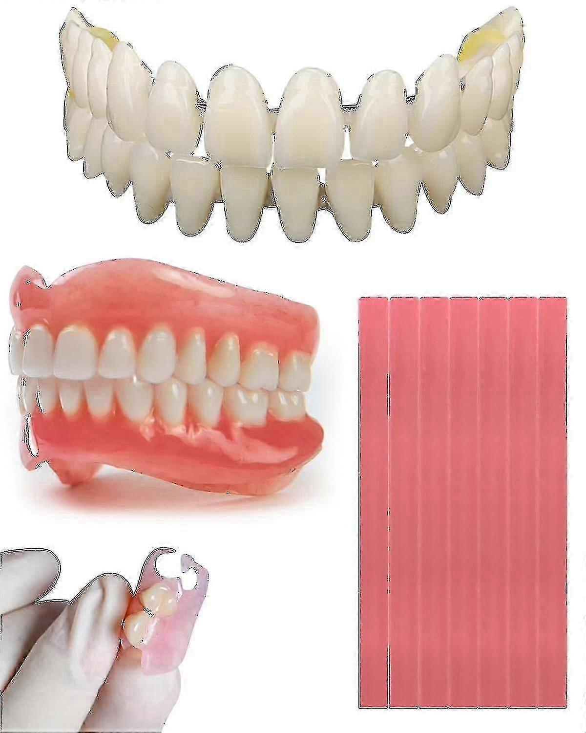 2024 Nwe Diy Dentture Kit, Οδοντοστοιχία Diy Kit είναι απλή και βολική Diy Επισκευή οδοντοστοιχιών λείπει, Sn (319)