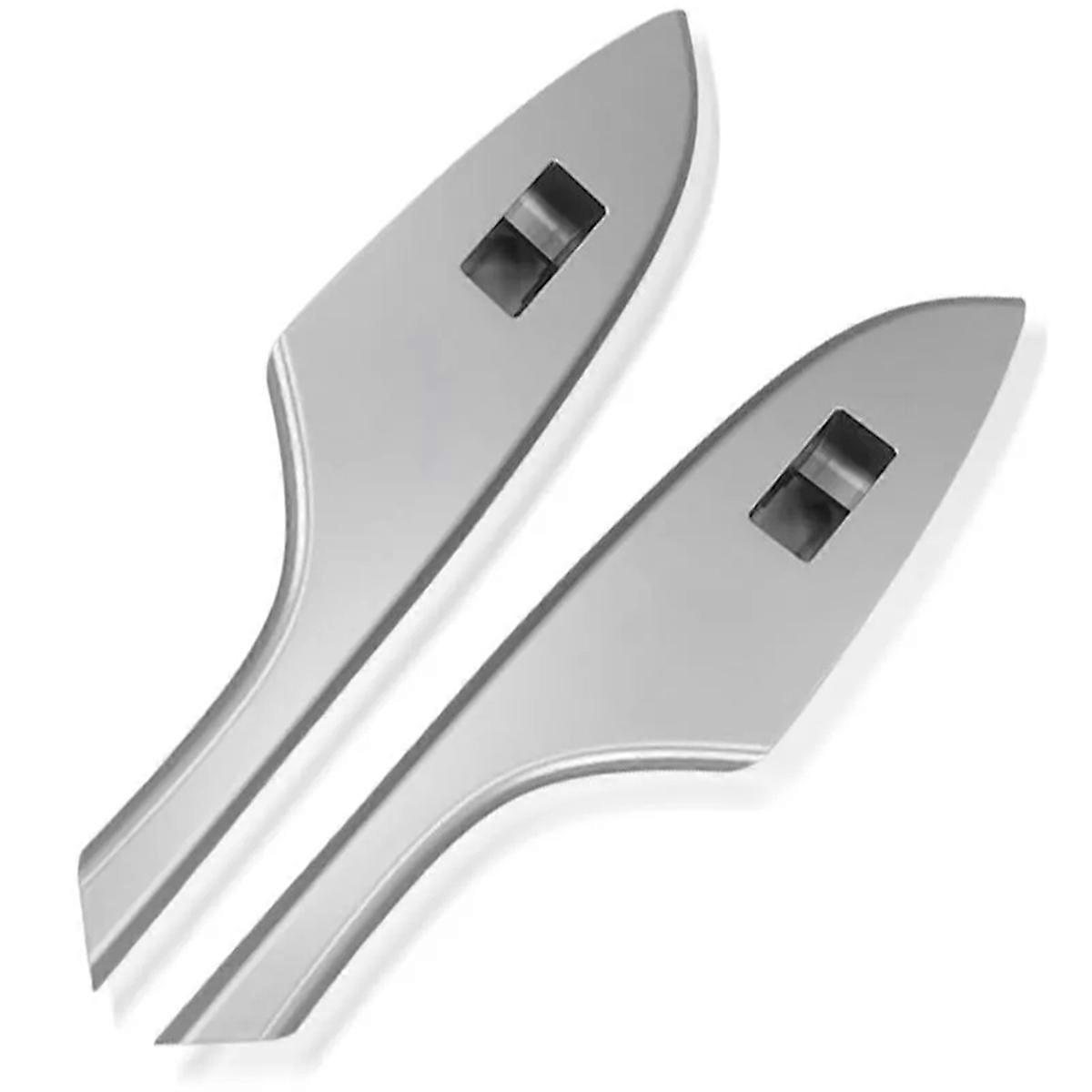 4PCS Car Silver Window Switch Cover Bezel Trim for Toyota