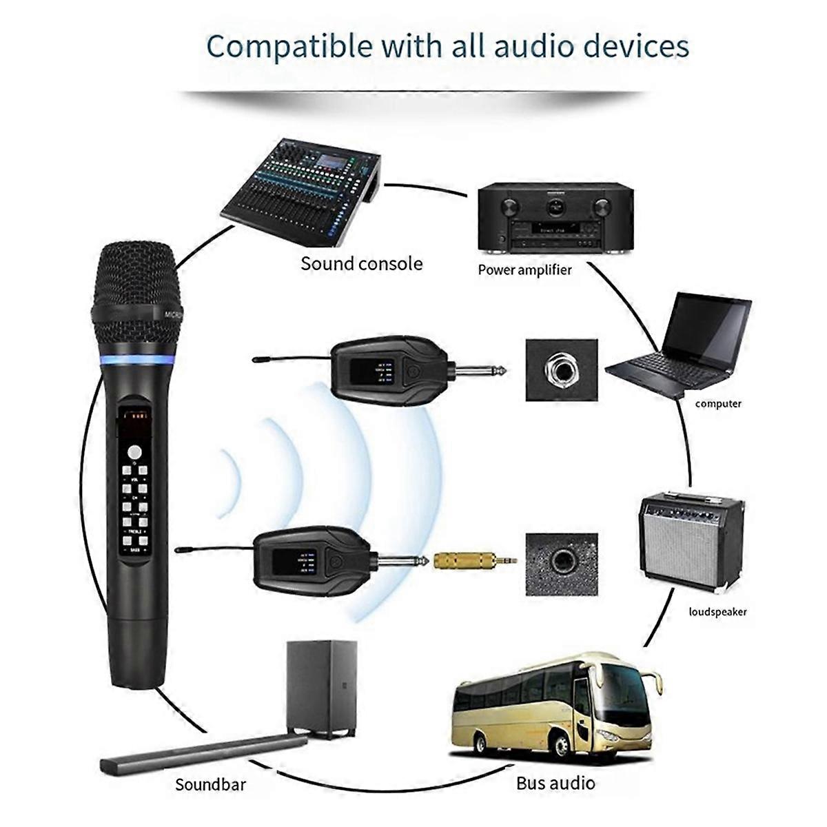 Universal microphone UF segment pk song microphone