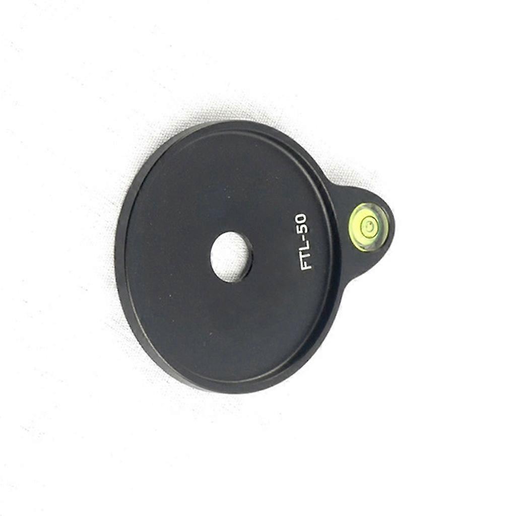 Tripod Leveling Base Plate with 50mm Inner Diameter Metal for Camera Stability