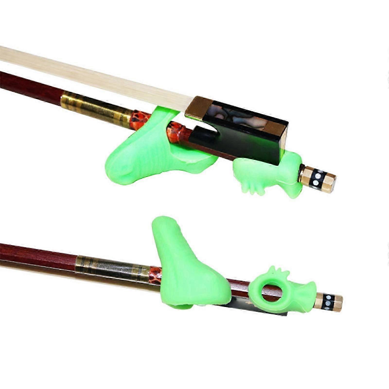 Finger Violin Trainer Arcuri de vioară Corector Arcuri de vioară Mâner Dispozitiv de corectare a viorii Vioară Ajutoare de predare Accesorii Roz