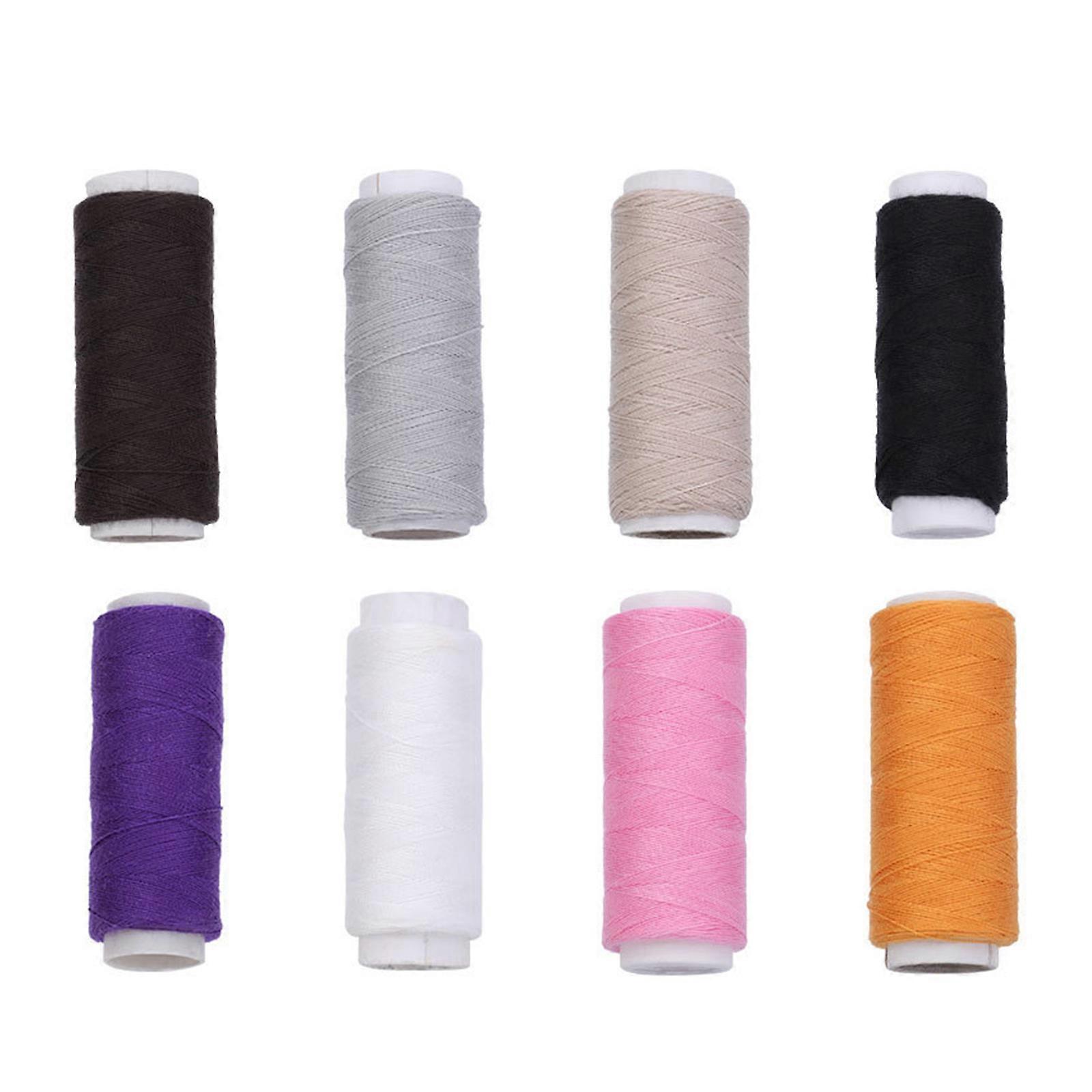 120 Spools Polyester Thread Embroidery Machine Thread Colored Sewing Thread for Sewing Machine Hand Stitching Needlework