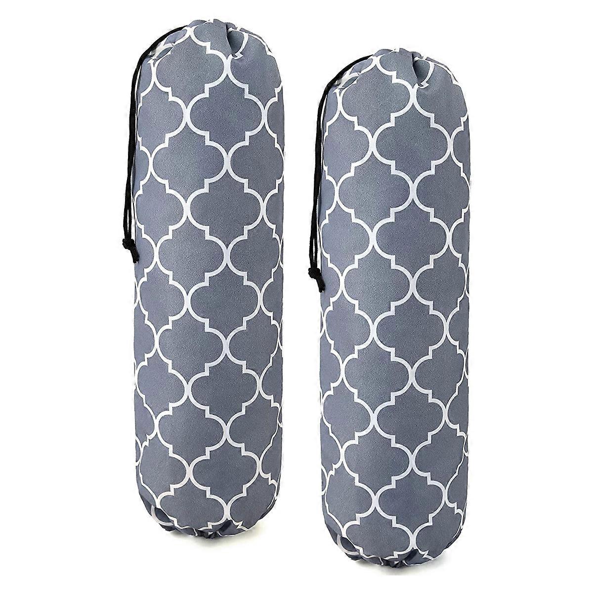 Drawstring Closure, Plastic Bag Holder, Large Capacity