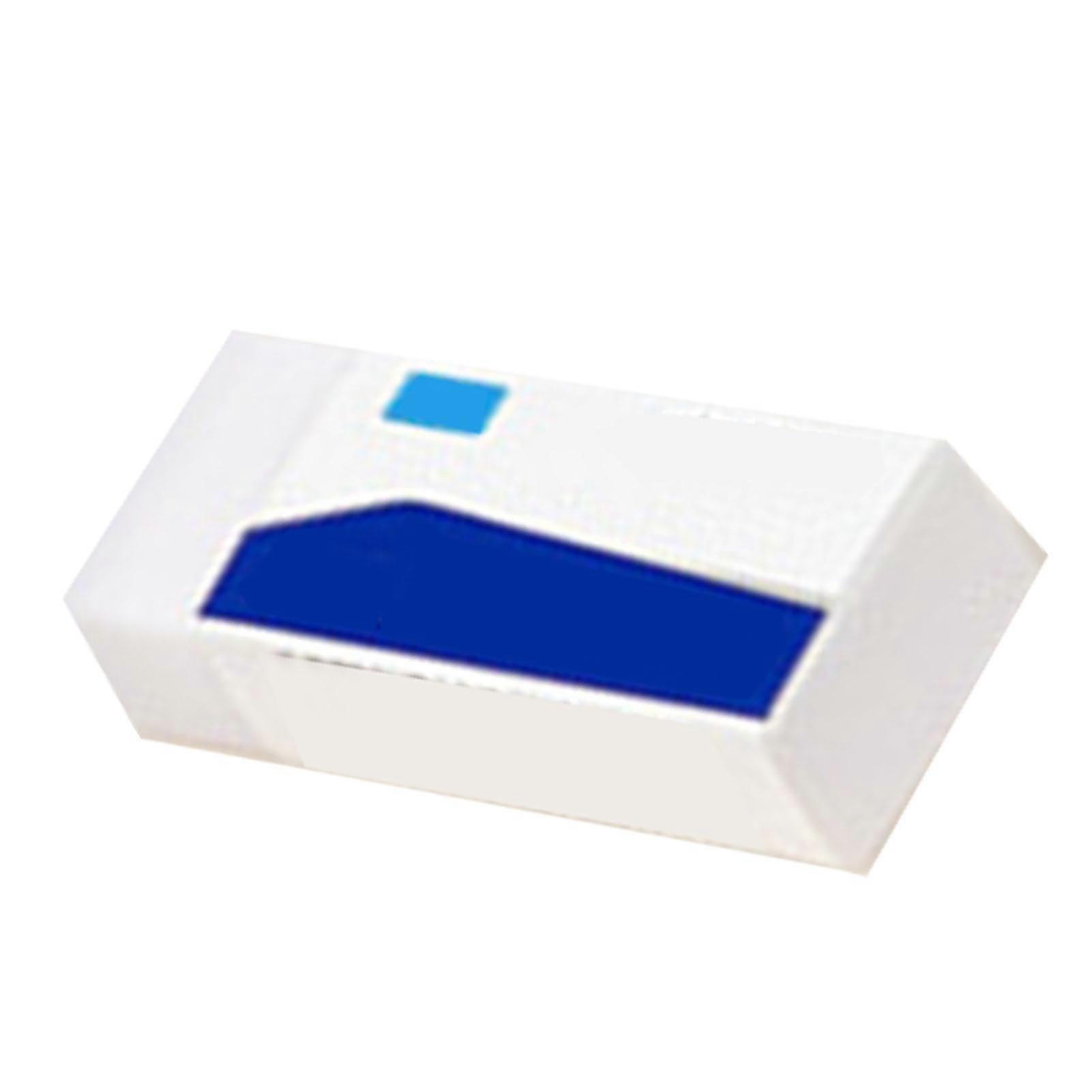 2B Eraser Small Rectangular Eraser Students School Office Eraser for Examination Writing Drawing Sketching White