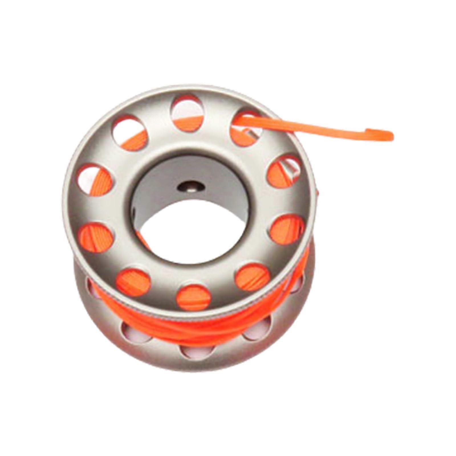 Aluminum alloys coil finger roller with double termination hooks dip roller finger line spool wreck guide line roller