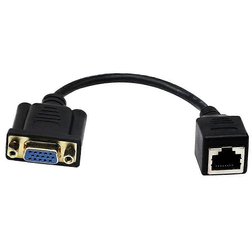 for Vga to Network Port 0.15 M Vga Male Female to Rj45 Cable The Vga Signal is Transmitted Through A Network Cable